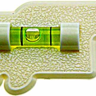 5th Wheel Bubble Level 2-Pack White