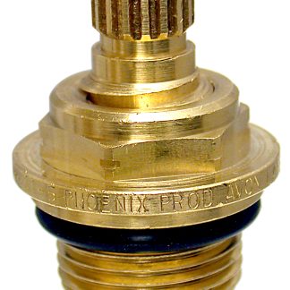 Compression Stems, Right & Left, Brass, Carded