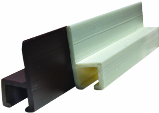 Type C - Wall Mounted Internal Slide Track - Brown - 48