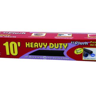 EZ Flush Hd Drain Hose, 10', Bronze, Boxed
