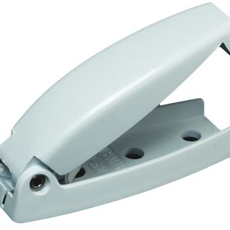 Baggage Door Catch - White - Rounded