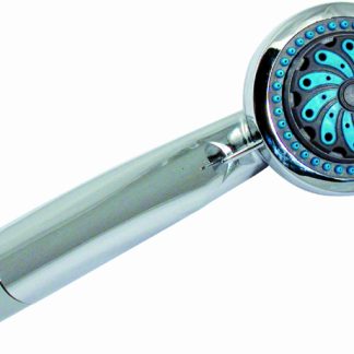 Shower Head, 5 Function Handheld, Flow Control, White, Bagged