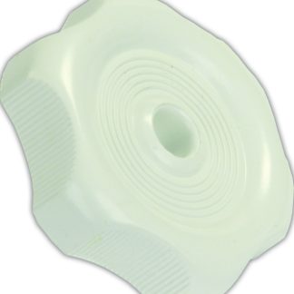White Window Knob W/1 Shaft