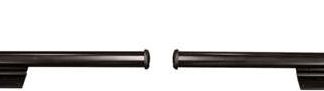 Slide Topper Hardware Black, Standard