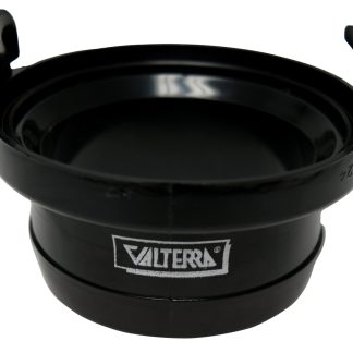 Hose Adapter, 3 Straight, Black, Bulk