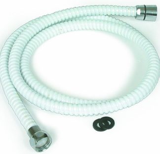 White Shower Head Hose 60