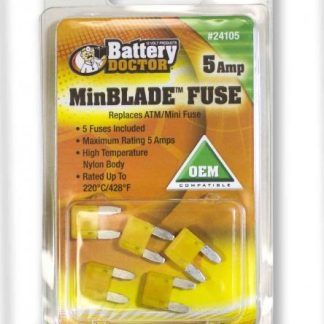Atm Mini-Fuse-5a-Tan-Each-5pc Retail Pkg