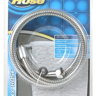 Chrome Shower Head Hose 60