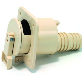 Gravity Water Fill, Flush Mount Telescoping, Ivory, Bulk