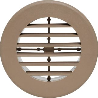 A/C Register, Non-Dampered, Beige, Carded