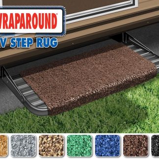 Wraparound RV Step Rug (18 Wide) - Espresso