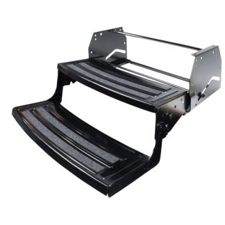 24 Radius Double Steel Step - Manual