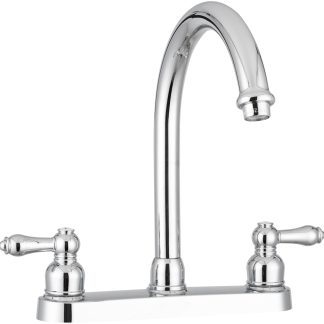 Non-Metallic Hi-Rise RV Kitchen Faucet - Chrome Polished