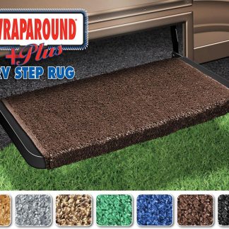 Wraparound+plus RV Step Rug (20 Wide) - Espresso
