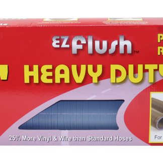 EZ Flush Hd Drain Hose, 20', Blue, Boxed