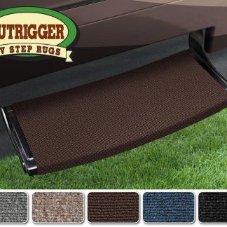 Outrigger Radius Xt RV Step Rug (22u201d Wide) Chocolate Brown