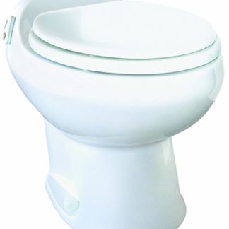 White Low 16-3/4 H x 12-3/4 W x 24-1/2 L
