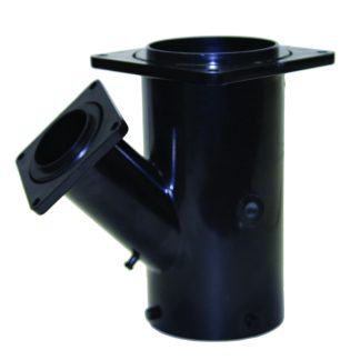 3 Wye Reducing, 3 Bayonet X 3 Rotating Flange X 1-1/2 Rotating Flange