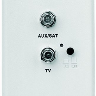 Wall Plate/power Supply With Satellite Hook-Up