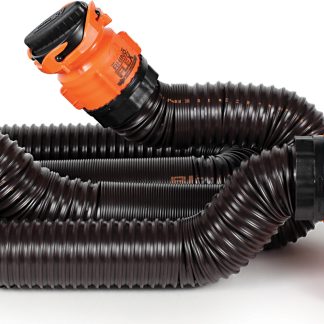 Rhinoflex 15' Sewer Hose Kit W/ 4n1, Elbow, Caps