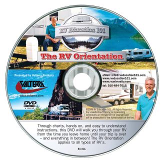 RV Orientation Dvd
