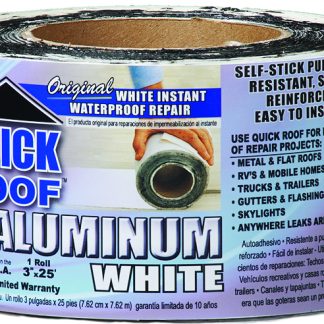 Quick Roof Pro Aluminum - White 3 x 25'