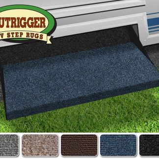 Outrigger RV Step Rug (23 Wide) - Atlantic Blue
