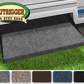 Outrigger RV Step Rug (23 Wide) - Castle Gray