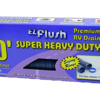 EZ Flush Super Hd Drain Hose, 10', Slate Blue, Boxed