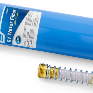 Tastepure Xl Water Filter (kdf) W/ Flexible Hose Protector