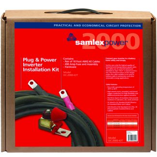 200 AMP Inverter Install Kit - Max 2000w Inverter