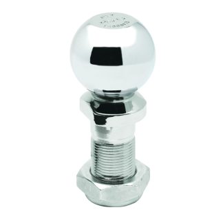 Replacement Part, Pintle Hook Replacement Ball, 2-5/16 X 1-1/4 Dia. Shank, 14,000 Lbs. Maximum Vl, Chrome