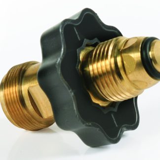 Lp Cylinder Adapter, POL X 1 -20 Male, Clamshell