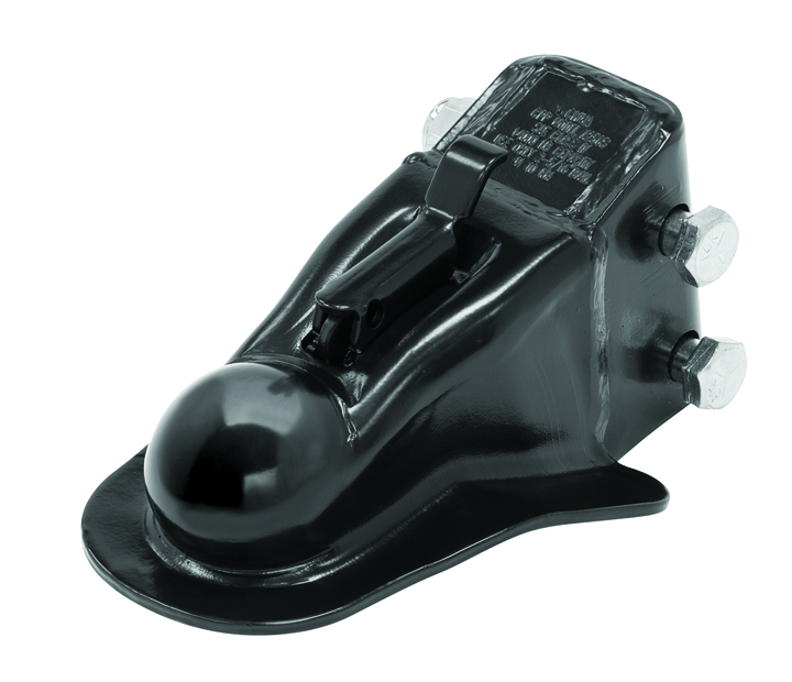 Adjustable Coupler W/hardware, Less Channel, 14,000 Lbs. - Black