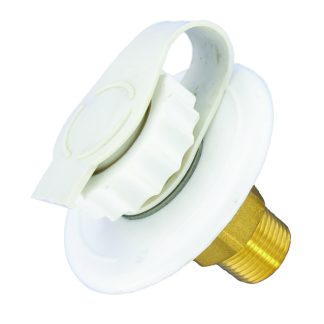Water Inlet, 2-3/4 MPT, White, Bulk