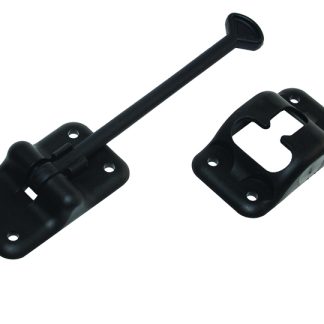 Entry Door Holder - Plastic T - 6 - Black