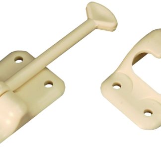 Entry Door Holder - Plastic T - 3 1/2 - Col White