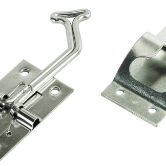 Entry Door Holder - Stainless Steel - 45 Degree - Self Closing