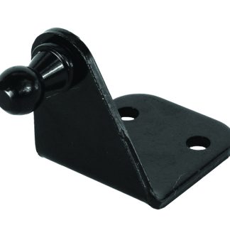 Gas Prop Bracket - 1 Inch Offset, Angled, 10mm Ball