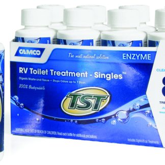 TST Blue Enzyme Toilet Treatment Singles 8-4 Oz. Bottles