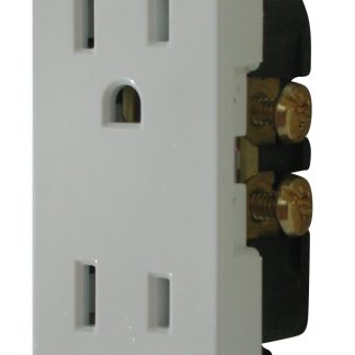 Square Receptacle - White