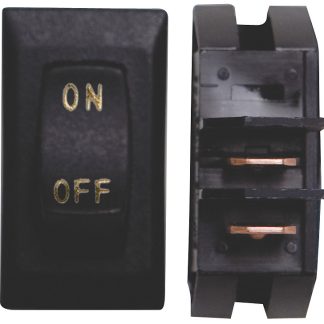 Labeled On/Off Switch - Black 1/card