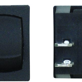 12-Volt Mini-Momentary SPST On/Off Switch - Black, Carded
