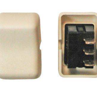 Ivory Rocker (spdt) On/on 1/card