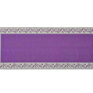 8' x 20' Classical Mat - Burgundy/Beige