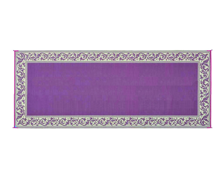 8' x 20' Classical Mat - Burgundy/Beige