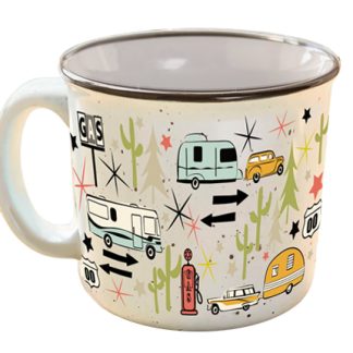 The Mug - Wanderlust White