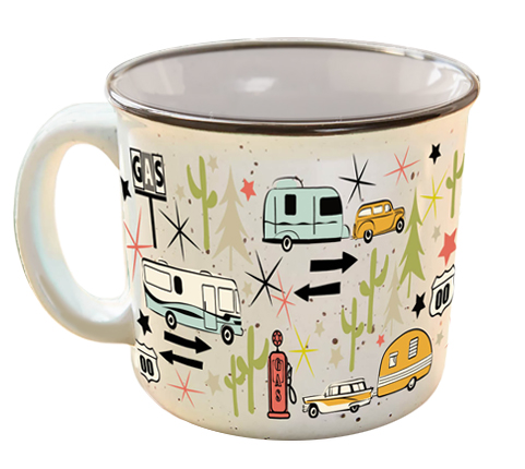 The Mug - Wanderlust White