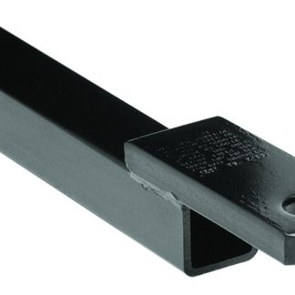Ball Mount, 5,000 Lbs. Gtw, 1 Ball Hole, 12 Length, 3/4 Rise, 2 Drop, Black