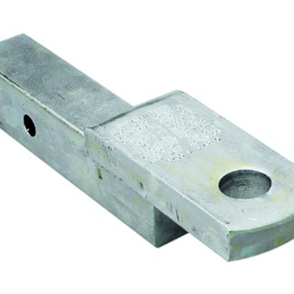 Ball Mount, 12,000 Lbs. Gtw, 1-1/4 Ball Hole, 8-1/2 Length, 1 Rise, 2 Drop, Zinc
